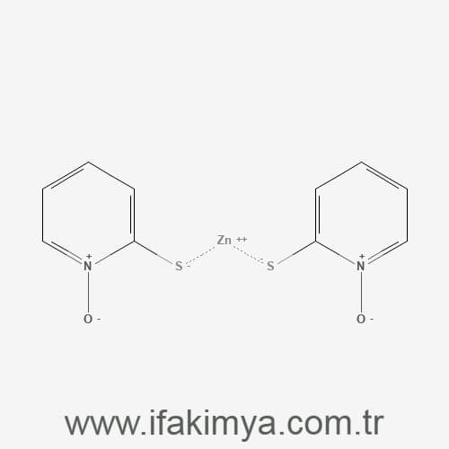 Çinko Piriton – kepek önleyici, antifungal ve antibakteriyel etkili beyaz toz formunda kozmetik aktif madde dir.