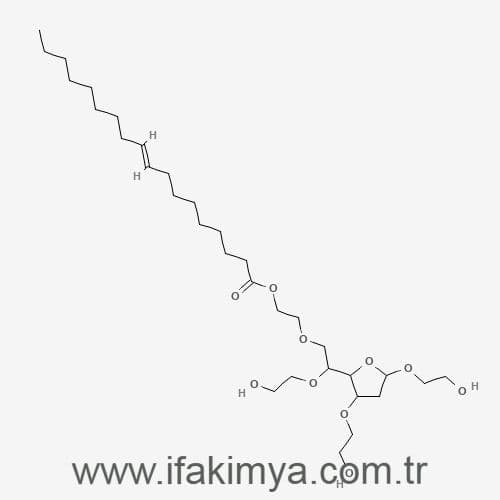 Polisorbat 80 (Tween 80), sarımsı tonlu, viskoz yapıda, yağ ve su fazlarını kararlı hâlde tutan noniyonik emülgatör ve yüzey aktif maddedir.