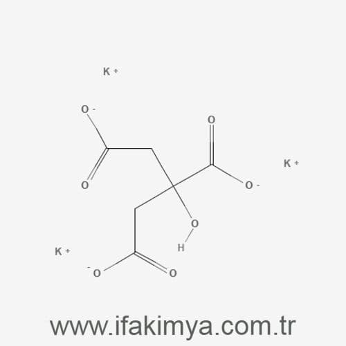 Tri Potasyum Sitrat kullanım alanları – gıda, ilaç, kozmetik ve temizlik sektörlerinde pH dengeleyici ve tampon göreviyle kullanılan potasyum tuzu.